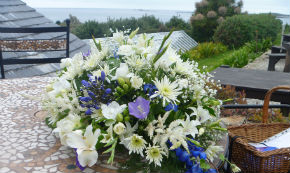 Isles of Scilly Wedding Occasion Flowers Lunnon Farm