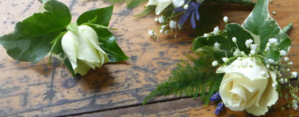 Wedding Groom Isles of Scilly Flowers Farm